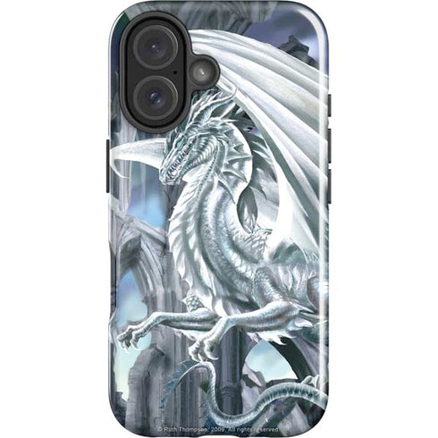 Ruth Thompson Checkmate Dragons by Ruth Thompson iPhone 16 Impact Case