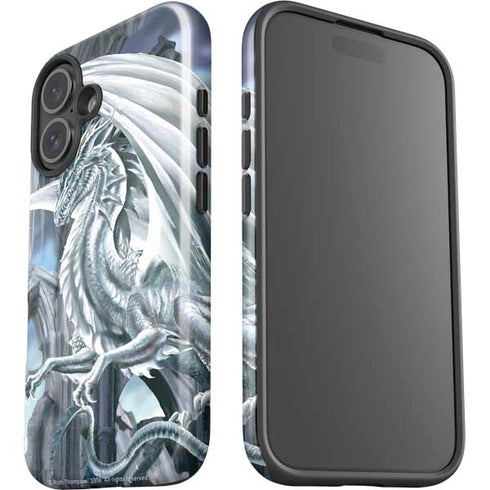 Ruth Thompson Checkmate Dragons by Ruth Thompson iPhone 16 Impact Case