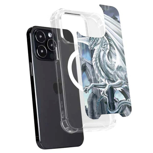 Ruth Thompson Checkmate Dragons by Ruth Thompson iPhone 16 Pro MagSafe Case