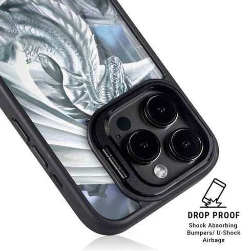 Ruth Thompson Checkmate Dragons by Ruth Thompson iPhone 16 Pro Max Kickstand Case