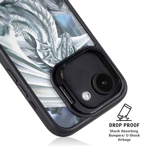 Ruth Thompson Checkmate Dragons by Ruth Thompson iPhone 16e Kickstand Case