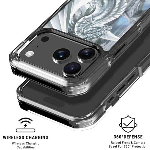 Ruth Thompson Checkmate Dragons by Ruth Thompson iPhone 18 Pro Clear Case