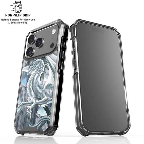 Ruth Thompson Checkmate Dragons by Ruth Thompson iPhone 18 Pro Clear Case