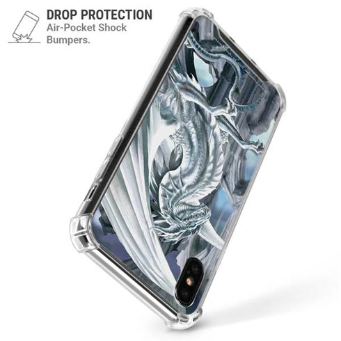 Ruth Thompson Checkmate Dragons by Ruth Thompson iPhone X/XS Clear Case