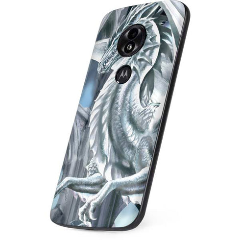 Ruth Thompson Checkmate Dragons by Ruth Thompson Moto E5 Play Skin