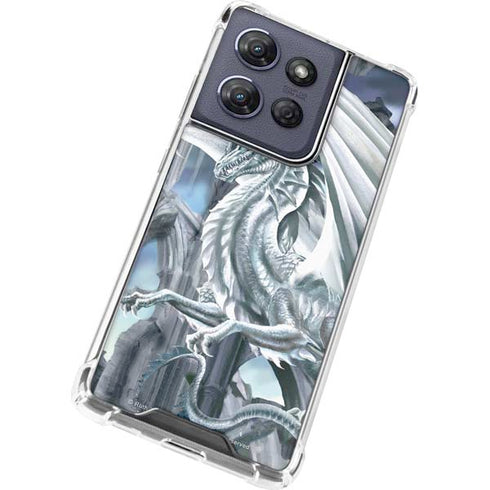 Ruth Thompson Checkmate Dragons by Ruth Thompson Moto G Power 5G (2025) Clear Case
