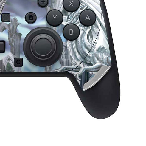 Ruth Thompson Checkmate Dragons by Ruth Thompson Nintendo Switch 2 (2025) Pro Controller Skin