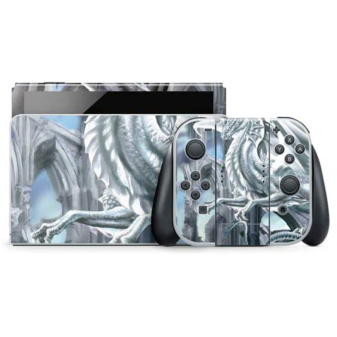 Ruth Thompson Checkmate Dragons by Ruth Thompson Nintendo Skins
