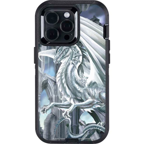 Ruth Thompson Checkmate Dragons by Ruth Thompson Otterbox Defender iPhone Skin