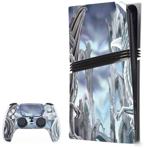 Ruth Thompson Checkmate Dragons by Ruth Thompson PS5 Pro Bundle Skin