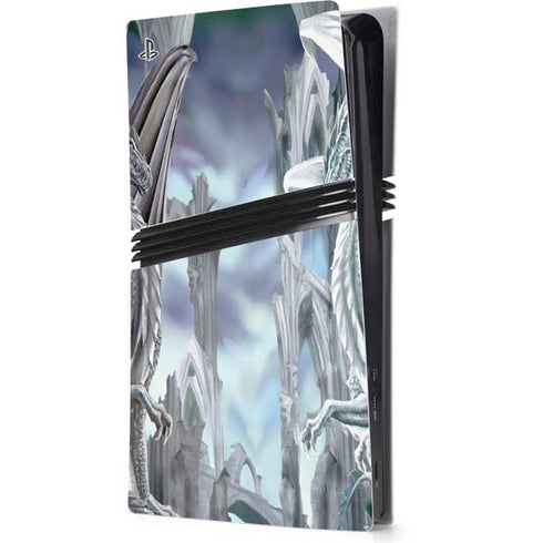 Ruth Thompson Checkmate Dragons by Ruth Thompson PS5 Pro Console Skin