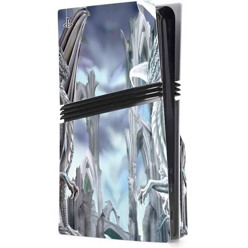 Ruth Thompson Checkmate Dragons by Ruth Thompson PS5 Pro Disk Console Skin