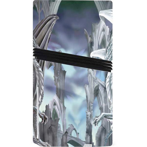 Ruth Thompson Checkmate Dragons by Ruth Thompson PS5 Pro Disk Console Skin