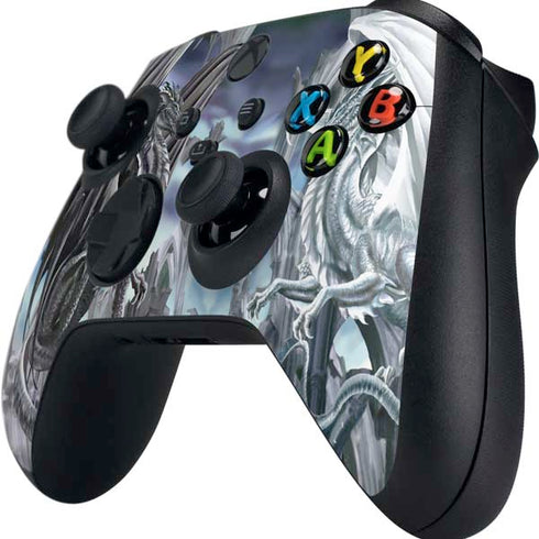 Ruth Thompson Checkmate Dragons by Ruth Thompson Xbox Series X Controller Skin