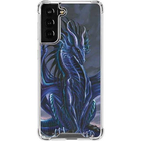 Ruth Thompson Dark Dragon by Ruth Thompson Galaxy S22 Plus Clear Case