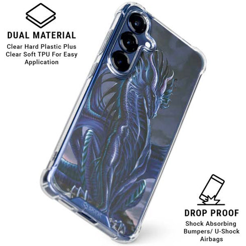Ruth Thompson Dark Dragon by Ruth Thompson Galaxy S25 Clear Case
