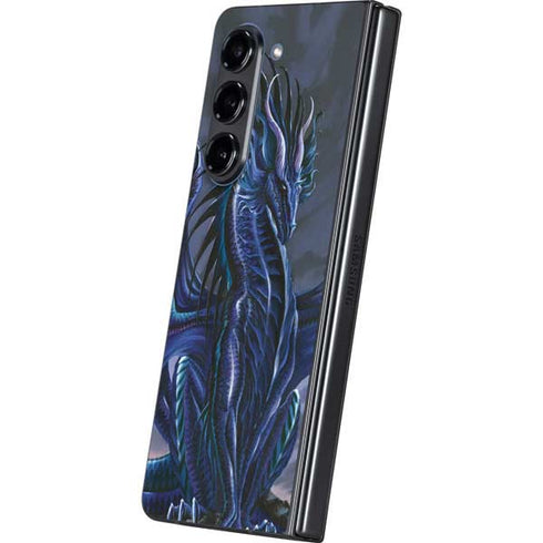 Ruth Thompson Dark Dragon by Ruth Thompson Galaxy Z Fold5 5G Skin