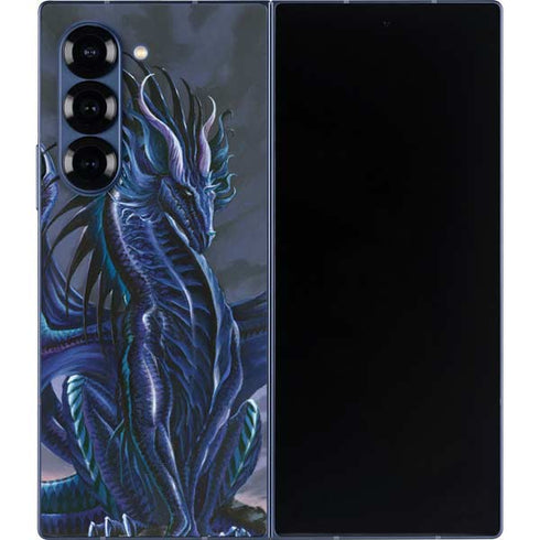 Ruth Thompson Dark Dragon by Ruth Thompson Galaxy Z Fold6 Skin