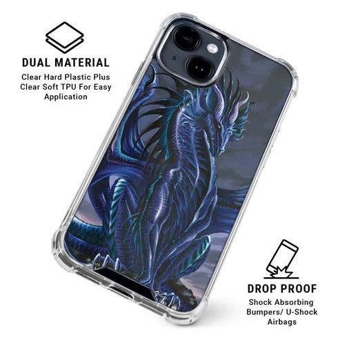 Ruth Thompson Dark Dragon by Ruth Thompson iPhone 15 Clear Case