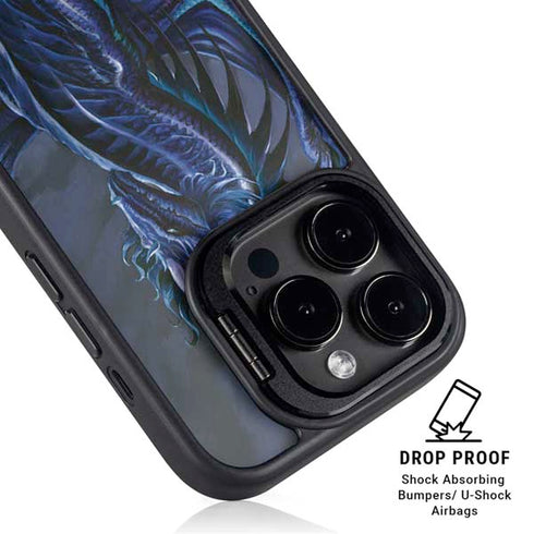 Ruth Thompson Dark Dragon by Ruth Thompson iPhone 15 Pro Kickstand Case