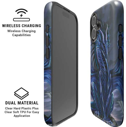 Ruth Thompson Dark Dragon by Ruth Thompson iPhone 16 Plus Magsafe Impact Case