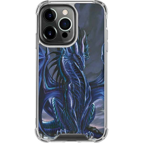 Ruth Thompson Dark Dragon by Ruth Thompson iPhone 16 Pro Clear Case