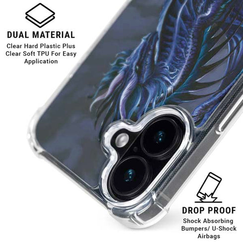 Ruth Thompson Dark Dragon by Ruth Thompson iPhone 17 Clear Case