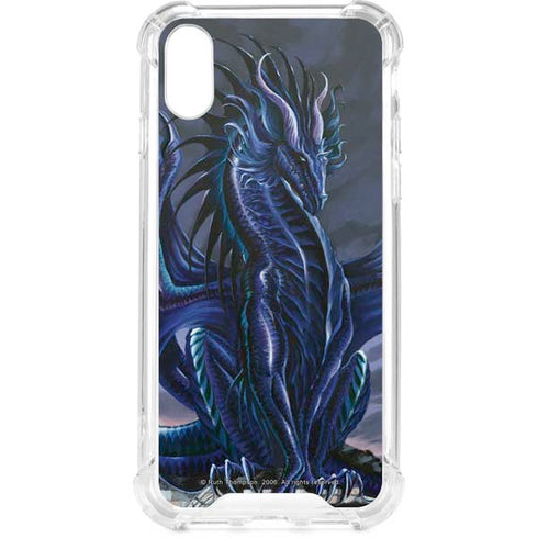 Ruth Thompson Dark Dragon by Ruth Thompson iPhone XS Clear Case