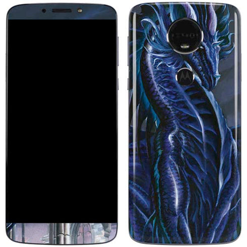Ruth Thompson Dark Dragon by Ruth Thompson Moto E5 Plus Skin