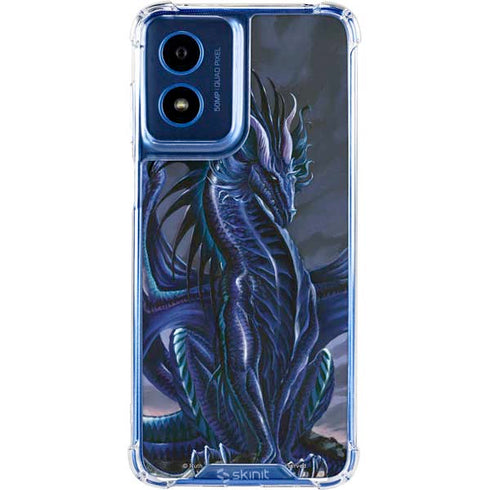 Ruth Thompson Dark Dragon by Ruth Thompson Moto G 5G (2024) Clear Case