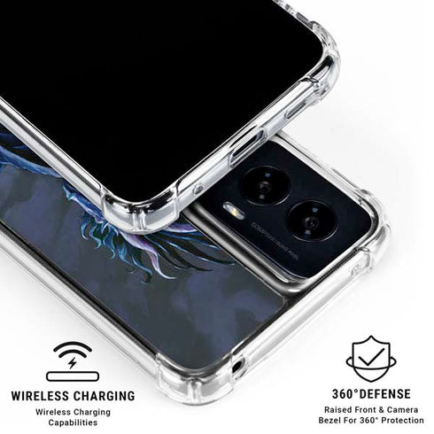 Ruth Thompson Dark Dragon by Ruth Thompson Moto G Power 5G (2024) Clear Case