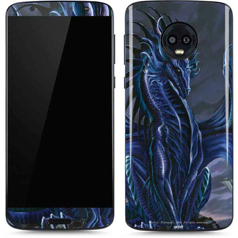 Ruth Thompson Dark Dragon by Ruth Thompson Moto G6 Skin