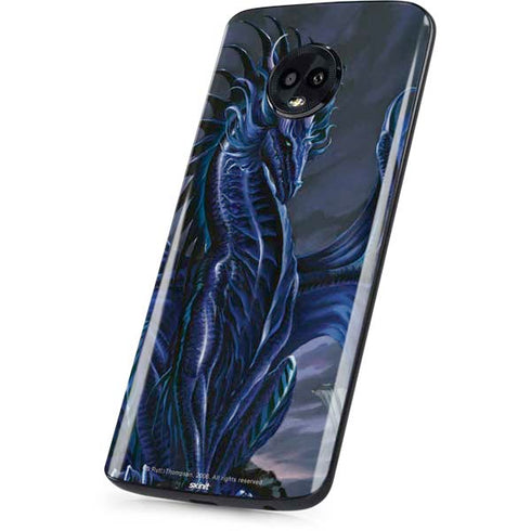 Ruth Thompson Dark Dragon by Ruth Thompson Moto G6 Skin