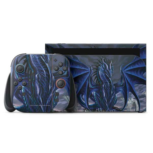 Ruth Thompson Dark Dragon by Ruth Thompson Nintendo Switch 2 (2025) with Joy-Con Skin