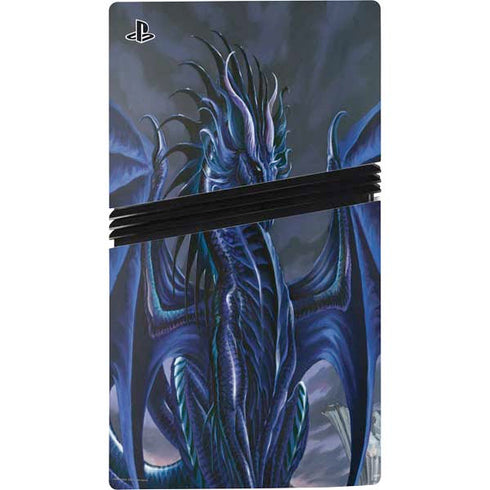 Ruth Thompson Dark Dragon by Ruth Thompson PS5 Pro Disk Console Skin