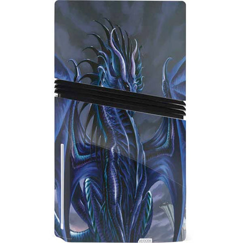 Ruth Thompson Dark Dragon by Ruth Thompson PS5 Pro Disk Console Skin