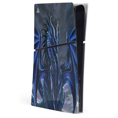 Ruth Thompson Dark Dragon by Ruth Thompson PS5 Slim Digital Edition Console Skin