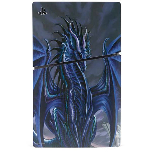 Ruth Thompson Dark Dragon by Ruth Thompson PS5 Slim Digital Edition Console Skin