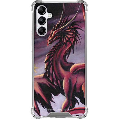 Ruth Thompson Red Dragon by Ruth Thompson Gabb Phone 4 Clear Case