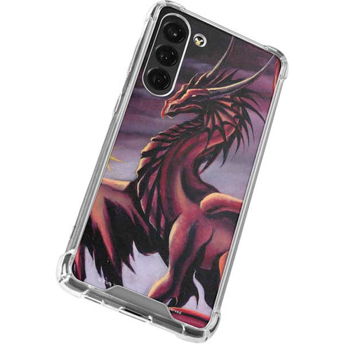 Ruth Thompson Red Dragon by Ruth Thompson Galaxy S24 FE Clear Case