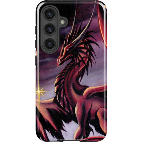Ruth Thompson Red Dragon by Ruth Thompson Galaxy S25 Impact Case