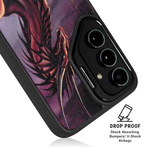 Ruth Thompson Red Dragon by Ruth Thompson Galaxy S24 Kickstand Case