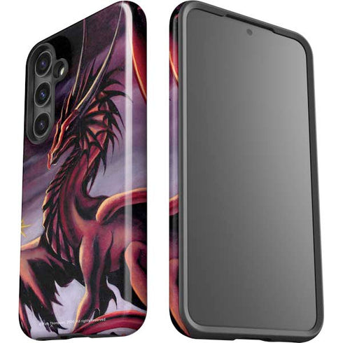 Ruth Thompson Red Dragon by Ruth Thompson Galaxy S25 Plus Impact Case