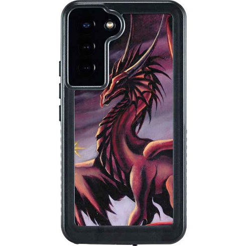 Ruth Thompson Red Dragon by Ruth Thompson Galaxy S24 Plus Waterproof Case