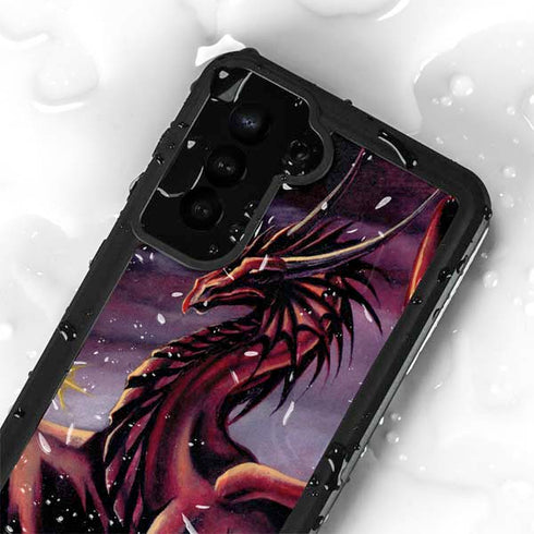 Ruth Thompson Red Dragon by Ruth Thompson Galaxy S24 Plus Waterproof Case