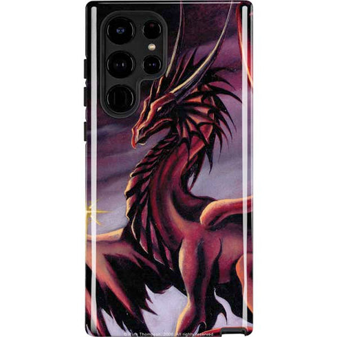 Ruth Thompson Red Dragon by Ruth Thompson Galaxy S25 Ultra Impact Case