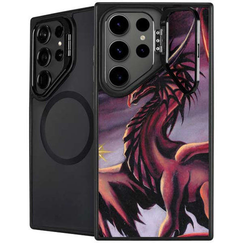 Ruth Thompson Red Dragon by Ruth Thompson Galaxy Cases