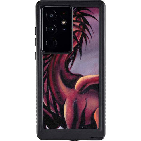 Ruth Thompson Red Dragon by Ruth Thompson Galaxy S24 Ultra Waterproof Case