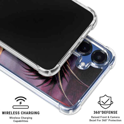 Ruth Thompson Red Dragon by Ruth Thompson Galaxy S25 Clear Case