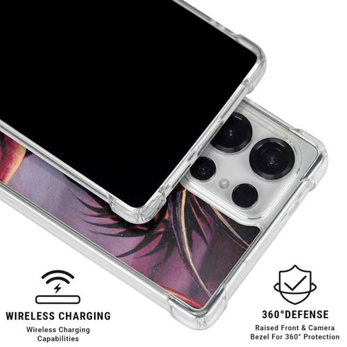 Ruth Thompson Red Dragon by Ruth Thompson Galaxy S25 Ultra Clear Case